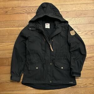 Fjallraven Sarek Trekking G-1000 Waxed Hooded Parka Jacket Medium